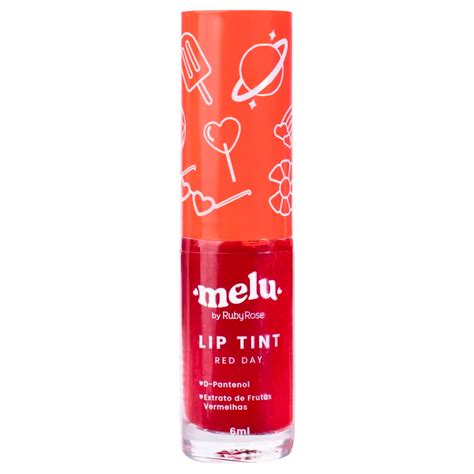 Lip Tint Red Day Melu By Ruby Rose Encanto Da Maquiagem