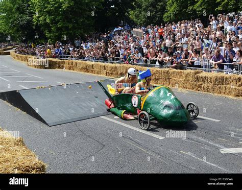 Red Bull Soapbox Race In Alexandra Palace Featuring Competitor Where