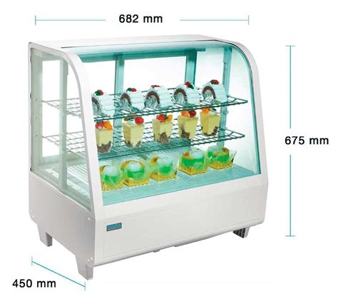 Vitrina Fría Sobre Mostrador Polar Cc611