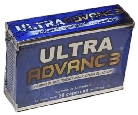 3 PACK Ultra Advance 3 Ultra Advanc3 Herbs Of Traditional Jenjibre