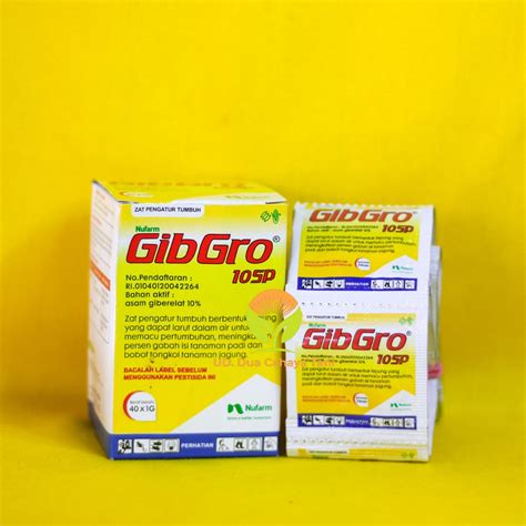 Jual GIBGRO 10 SP 1 GRAM PER SACHET ZPT PENYUBUR PADI GABAH JAGUNG