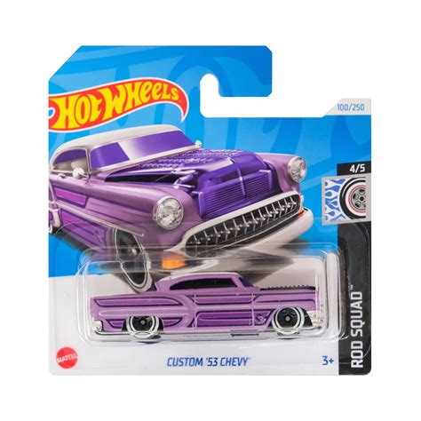 Masinuta Metalica Hot Wheels Custom Chevy Treasure Hunt Mov Emag Ro