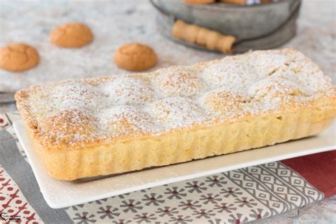 Crostata Con Crema E Amaretti Ricetta Crostata Cremosa Amaretti