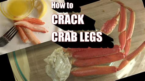 How To Crack Snow Crab Legs Youtube