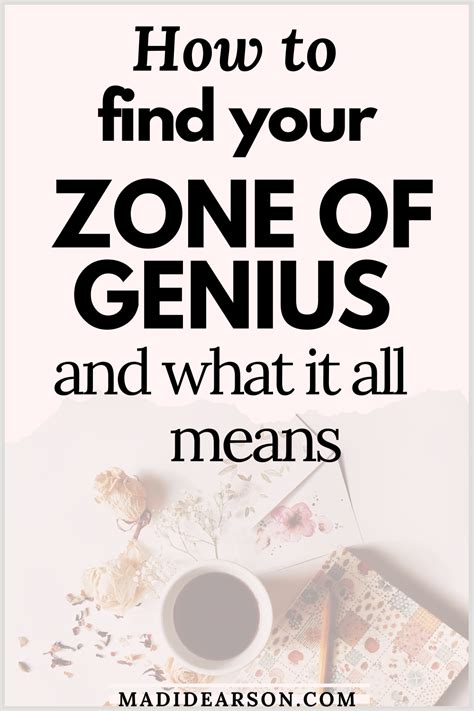 Zone Of Genius Why And How You Should Discover Yours Life Purpose