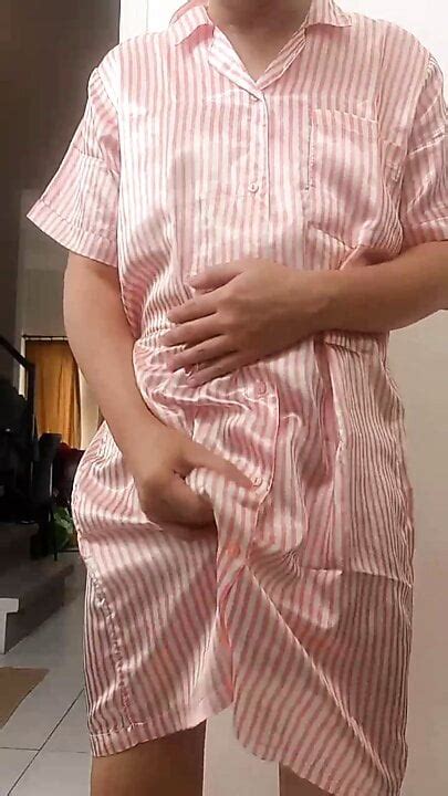 Fast Cum In Satin Pajamas Gay Satin Crossdresser Porn Xhamster