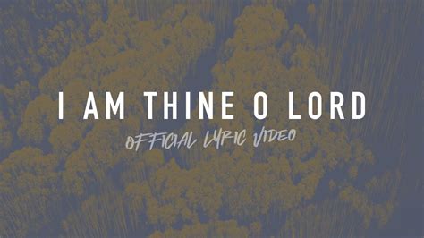 thine  lord reawaken hymns official lyric video chords chordify