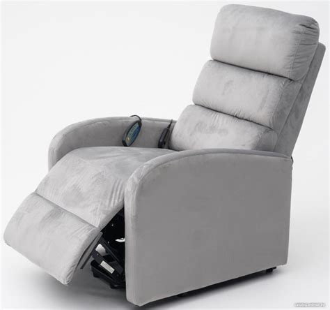Calviano 2166 (серый велюр) массажное кресло купить в Минске