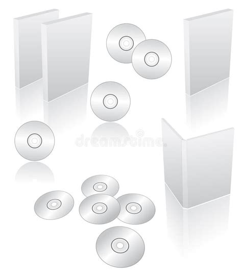 Blank dvd cases stock vector. Illustration of internet - 7034670