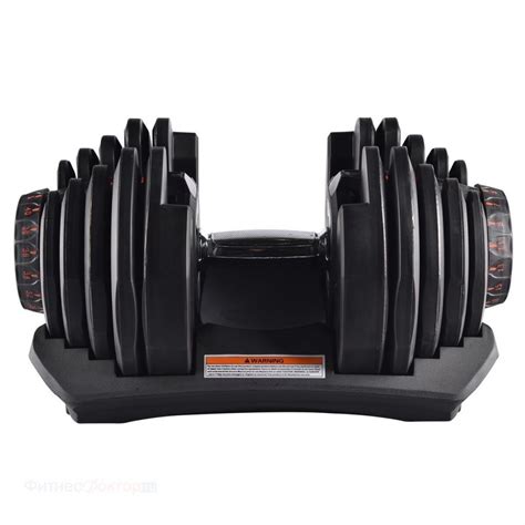 Регулируемая гантель Original Fitness 40 кг в магазине Village Club с ...