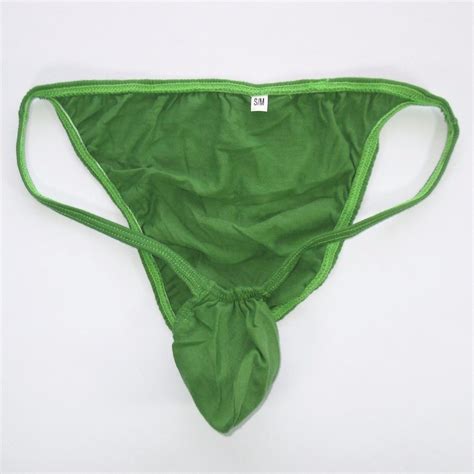 K C Mens Underwear Tanga Bikini Contoured Pouch Fine Cotton Jersey Ebay