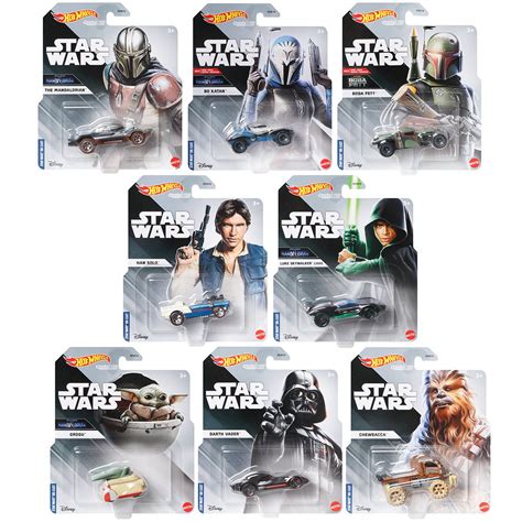Star Wars Hot Wheels Character Car Mix Case Of