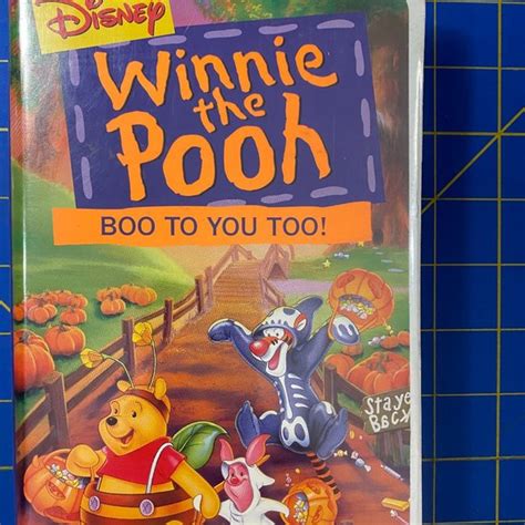 Vhs Other Disney Winnie The Pooh Boo To You Too Vhs Poshmark