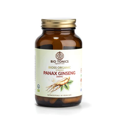 PANAX GINSENG BIOSS ORGANIC – Natural & Organic Awards