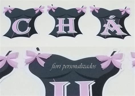 Bandeirolas Chá de lingerie Elo Produtos Especiais
