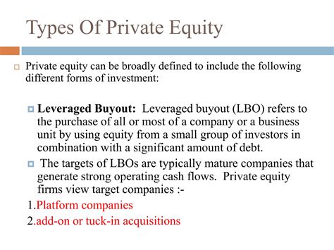 Private equity | PPTX