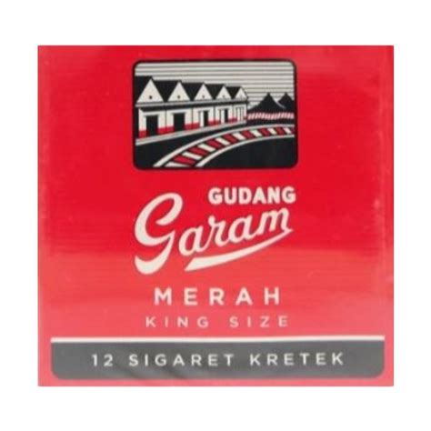 jual gudang garam merah kretek rokok  batang bungkus  seller
