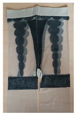 COLLANT FANTAISIE BEIGE CHAIRE NUDE MOTIFS NOIRE LINGERIE SEXY ID ST VALENTIN EBay