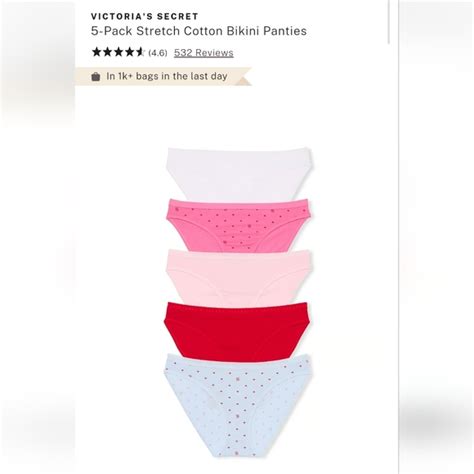 Victoria S Secret Intimates Sleepwear Victorias Secret Pack Stretch Cotton Bikini