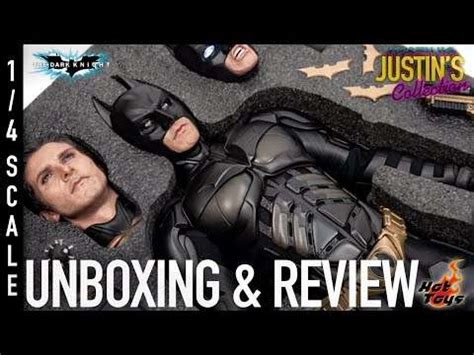 Hot Toys Batman The Dark Knight Trilogy 1 4 Scale Figure Unboxing Review Action Figure Central