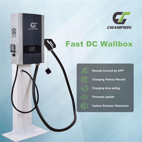 40kw EV Charger Fast DC Charging Wall Mounted Gbt CCS 30kw EV Charging