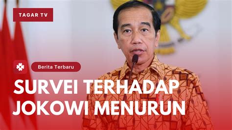 Hasil Survei Tingkat Kepuasan Kinerja Jokowi Cenderung Menurun Tagar