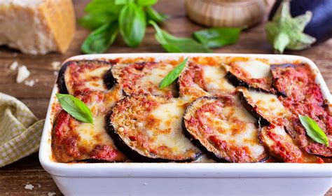 L Aubergine Parmigiana Aubergines Alla Parmigiana Ou