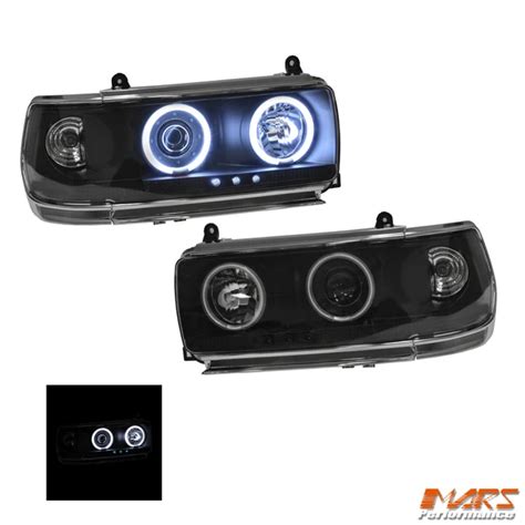 angel eyes projector headlights  toyota landcruiser  series fj
