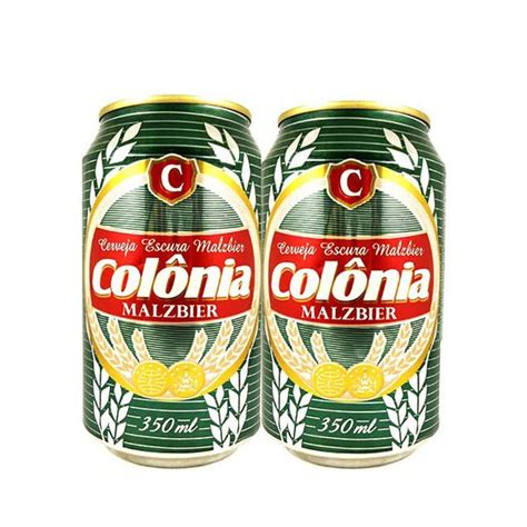 LATA VAZIA COLÔNIA MALZBIER ANTIGA 350 ML ALUMÍNIO BRAZIL