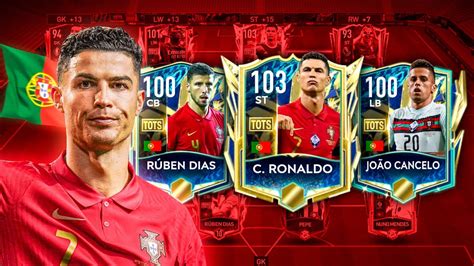 I Built Full Portugal Master Squad 2022 FIFA Mobile YouTube