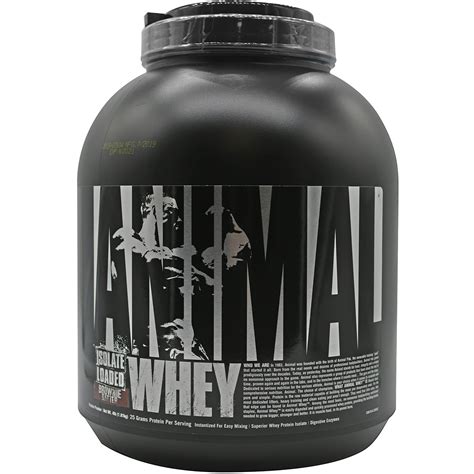 Universal Nutrition Animal Whey - 54 Servings - Brownie Batter ...