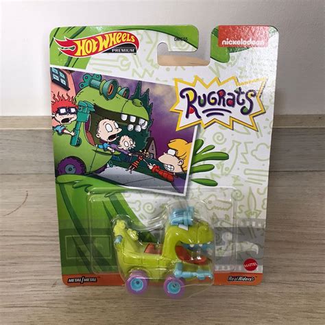 Hot Wheels Entertainment Reptar Wagon Nickelodeon Rugrats Premium Shopee Brasil