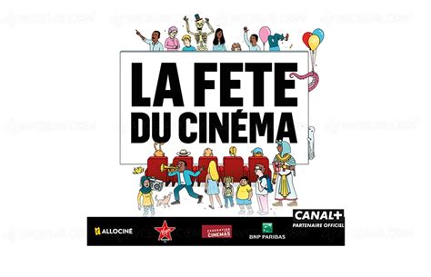 Fête du cinéma 2022 du 3 au 6 juillet 2022