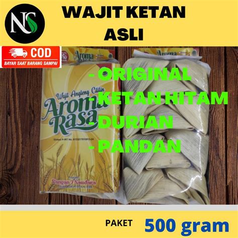 Jual Wajik Bandung Wajit Cililin Daun Jagung Makanan Khas Wajit Ketan