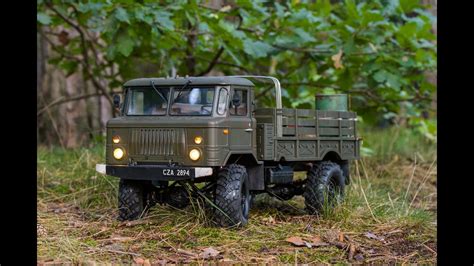 GAZ 66 (ГАЗ-66) first ride on new tires RC4WD Flashpoint 1.9 [Cross RC ...