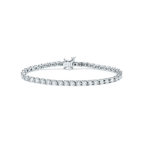 Tiffany Victoria® Tennis Bracelet In Platinum With Diamonds Tiffany