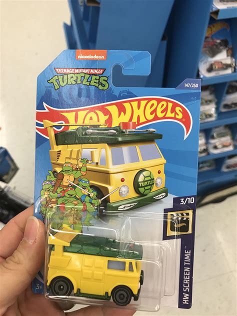 Finally Found The Party Wagon Hot Wheels R Tmnt