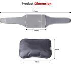 Rechargeable Hot Water Bottle Electric Soft Warmer Belt Plush Grey Back Stomach Ebay Uk