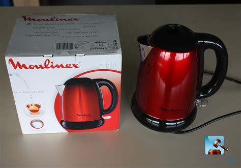 Bouilloire MOULINEX SUBITO - Clicpublic.be, les ventes publiques en 1 clic.