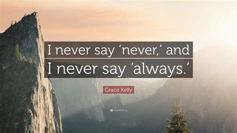 Never Say Never Never Never 11