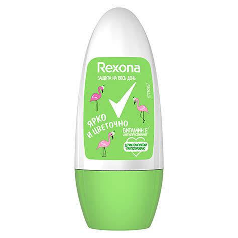 Антиперспирант роликовый Rexona Ярко и цветочно | отзывы