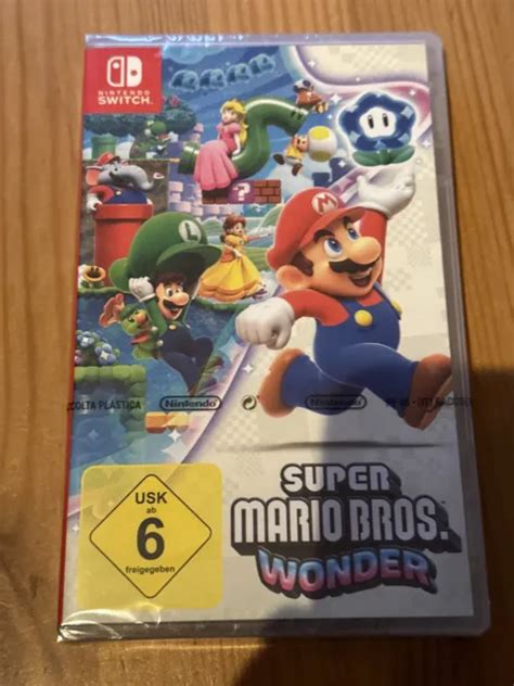 SUPER MARIO BROS Wonder Nintendo Switch 2023 NEU OVP EUR 41 50