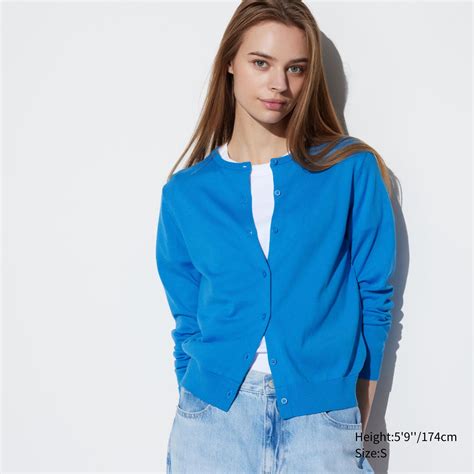 UV Protection Crew Neck Cardigan UNIQLO US