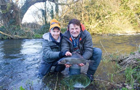 UK Chalkstream Guided Grayling Fly Fishing Aardvark Mcleod