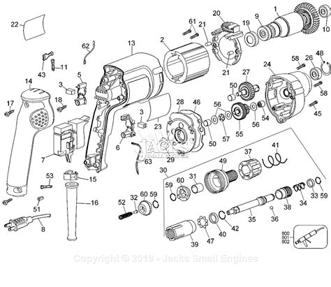 Black & Decker 2141 Parts Diagram for Screwdriver