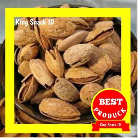 Promo Almond Kulit Roasted Panggang Kacang Almon Rasa Susu Butter