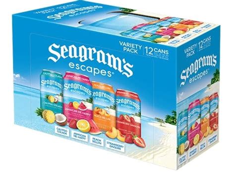 Seagrams Escapes Variety Pack 12pk12oz Can Cork N Bottle