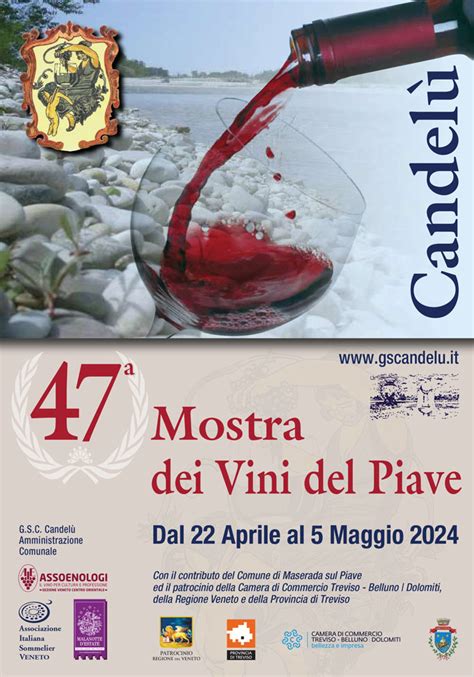 Maserada Sul Piave Candelù 47ª Mostra dei Vini del Piave e Sagra di