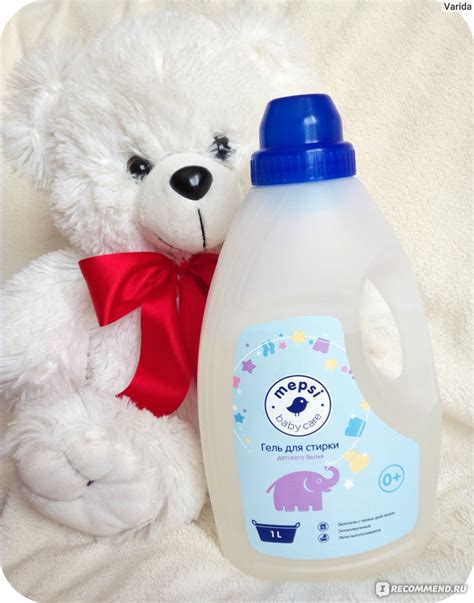 Гель для стирки MEPSI baby care для детского белья - «Недорого и ...