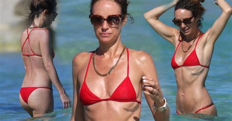 Catt Sadler Shows Off Her Bikini Body As She Spends The Day At The